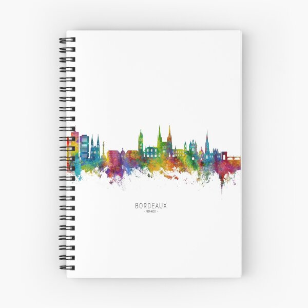 Item preview, Bordeaux France Skyline designed and sold by ArtPrints.