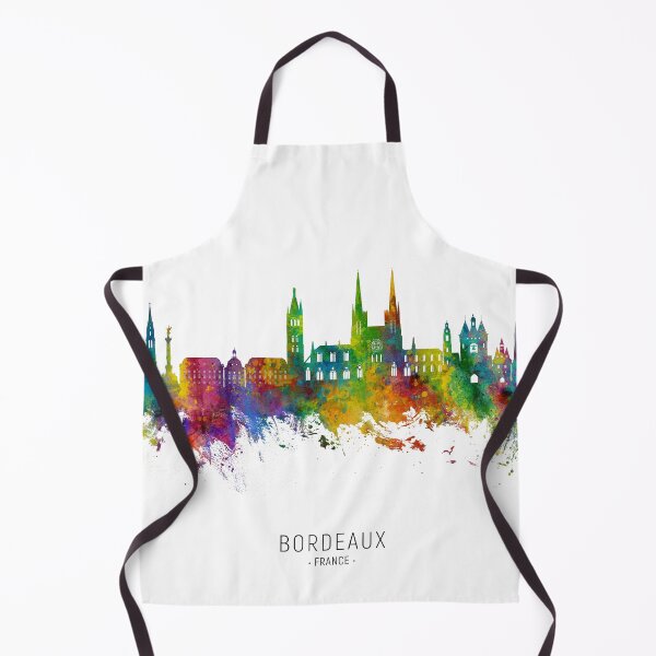 Item preview, Bordeaux France Skyline designed and sold by ArtPrints.