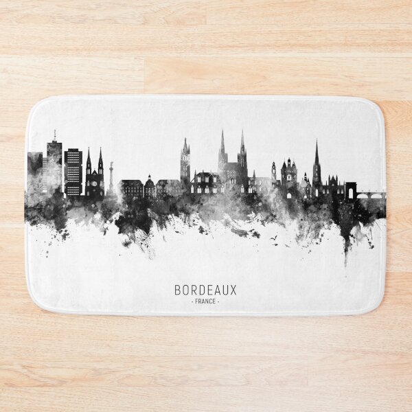 Item preview, Bordeaux France Skyline designed and sold by ArtPrints.