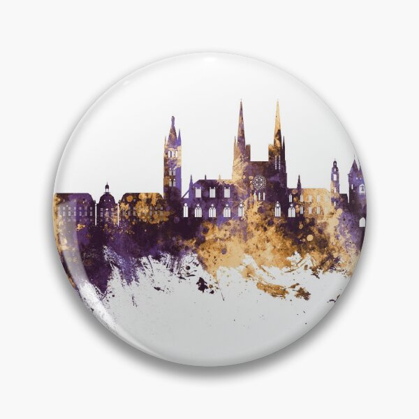 Item preview, Bordeaux France Skyline designed and sold by ArtPrints.