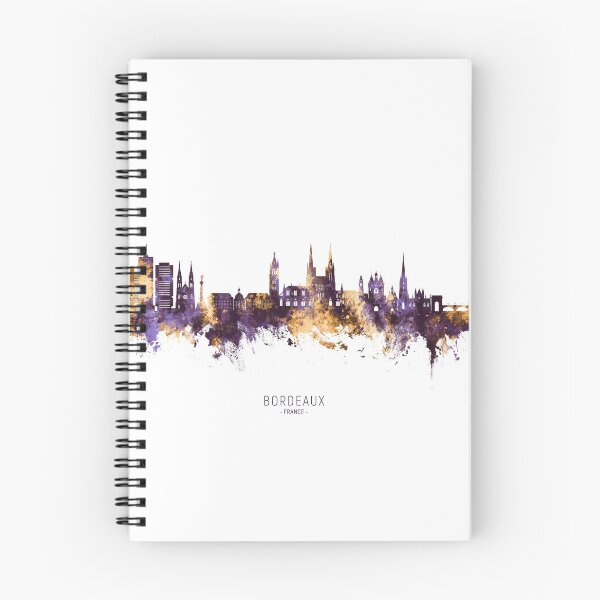 Item preview, Bordeaux France Skyline designed and sold by ArtPrints.
