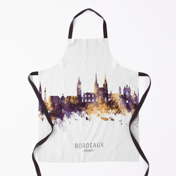 Item preview, Bordeaux France Skyline designed and sold by ArtPrints.