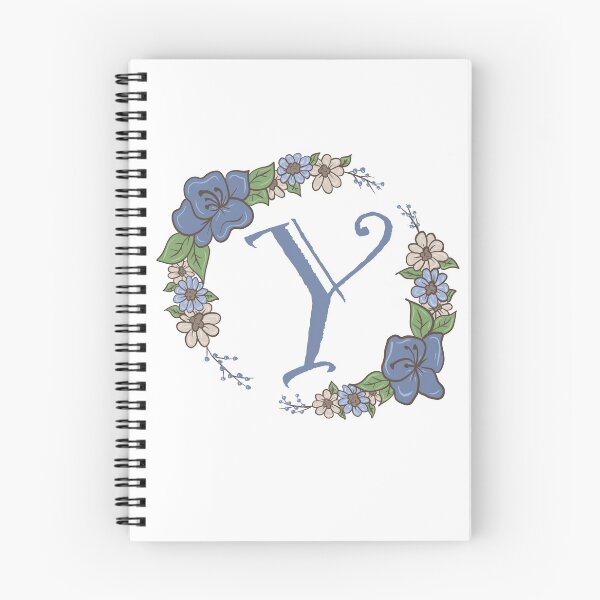 Item preview, Blue Floral Y designed and sold by missmann.