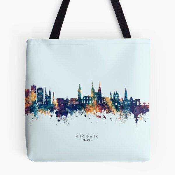 Item preview, Bordeaux France Skyline designed and sold by ArtPrints.