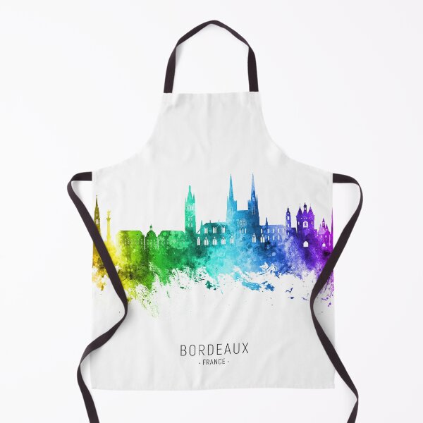 Item preview, Bordeaux France Skyline designed and sold by ArtPrints.