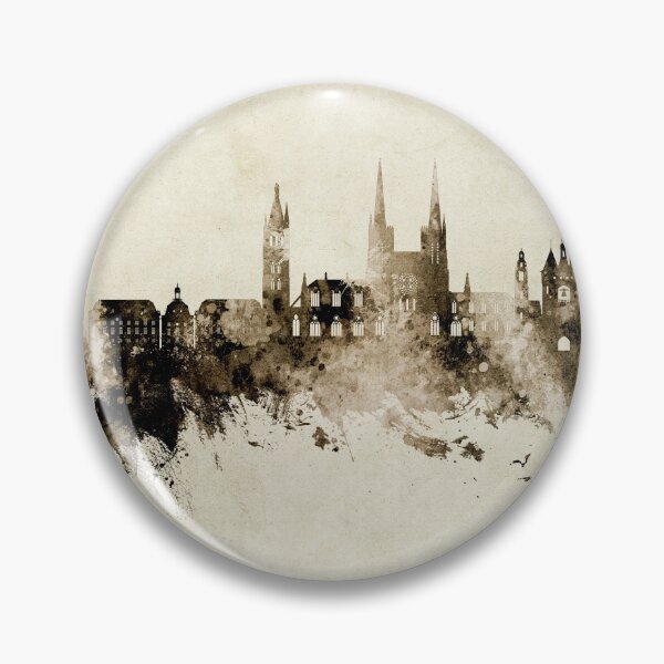 Item preview, Bordeaux France Skyline designed and sold by ArtPrints.