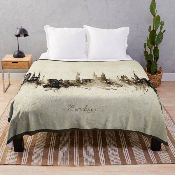 Item preview, Bordeaux France Skyline designed and sold by ArtPrints.