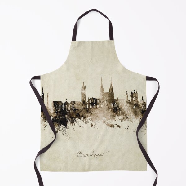 Item preview, Bordeaux France Skyline designed and sold by ArtPrints.