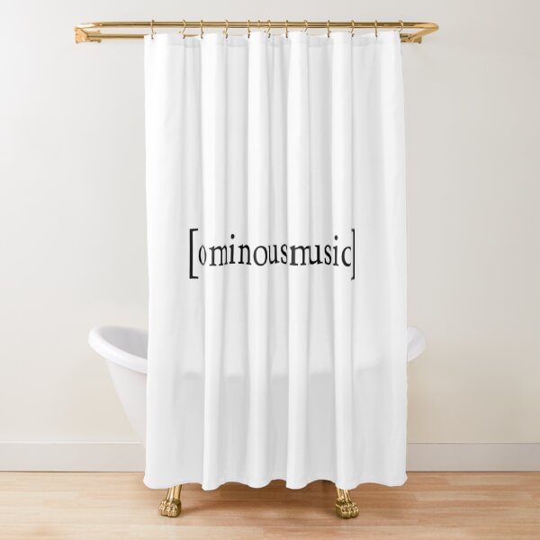 Ominous music Shower Curtain