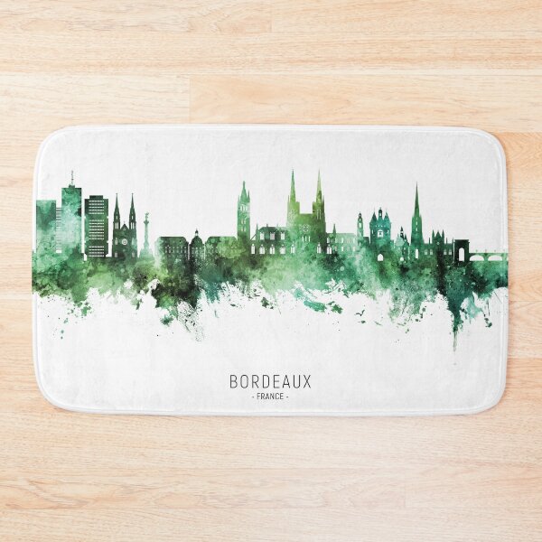 Item preview, Bordeaux France Skyline designed and sold by ArtPrints.