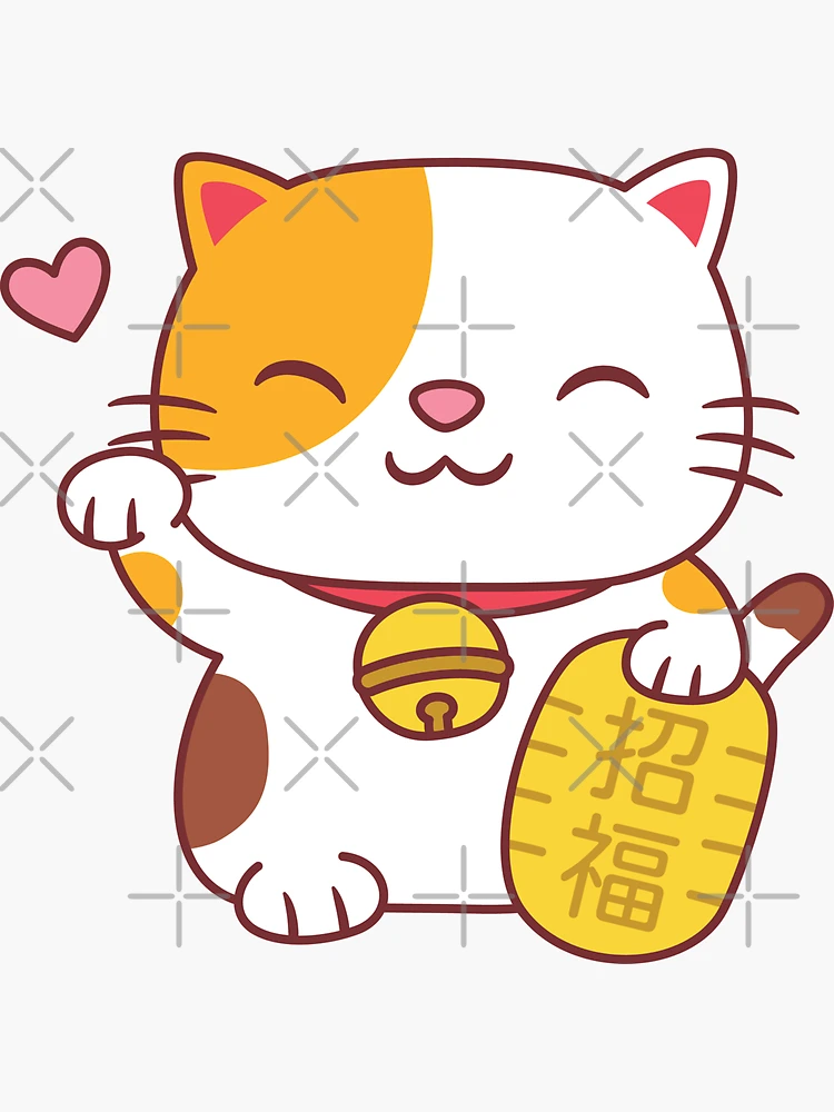 Gato chino de la suerte I Sakura Japón – Etiquetado bendición – Sakura  Japon