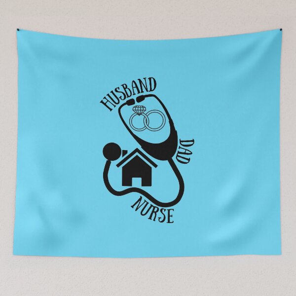 Item preview, Husband, Dad, Nurse designed and sold by ThePeanutSeries.