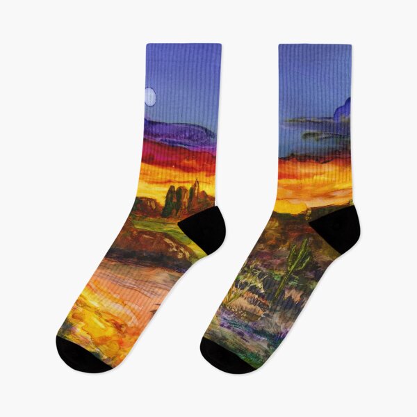 Item preview, Desert Moon at Sunset designed and sold by GoFlowCMH.
