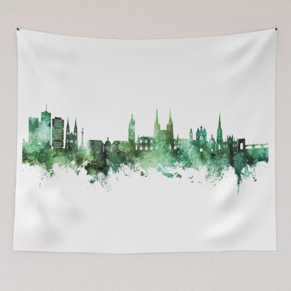 Item preview, Bordeaux France Skyline designed and sold by ArtPrints.
