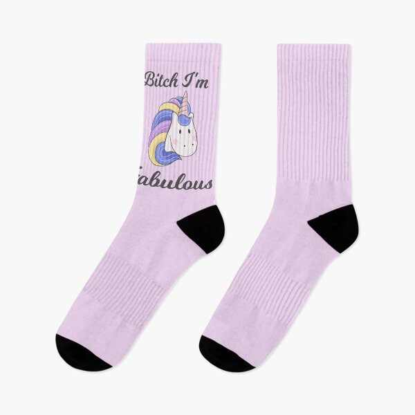 Item preview, Bitch I'm Fabulous Unicorn designed and sold by MarcinkuGreta.