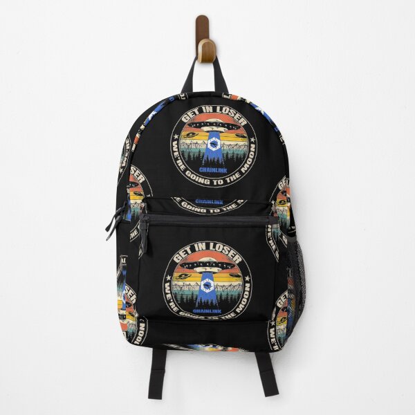 Item preview, Get In Loser We're Going To The Moon Chainlink Funny designed and sold by Bitcoin-Fashion.