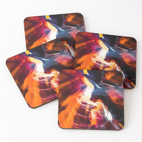Item preview, Sandstone abstract background at Antelope Canyon, Arizona, USA designed and sold by Mrvell.
