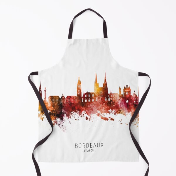 Item preview, Bordeaux France Skyline designed and sold by ArtPrints.