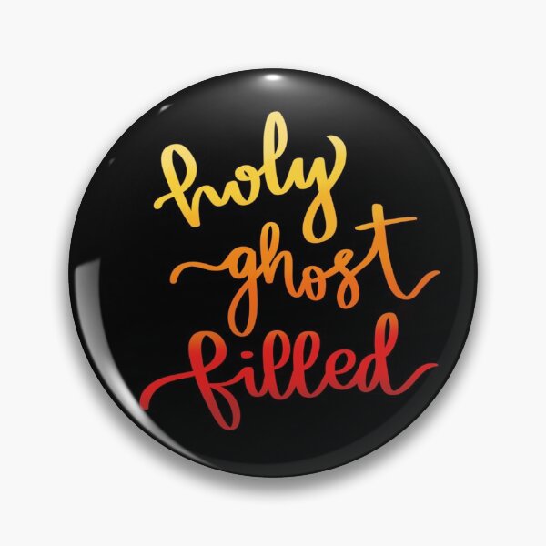 Item preview, Holy Ghost Filled (black) designed and sold by ElaynaD.