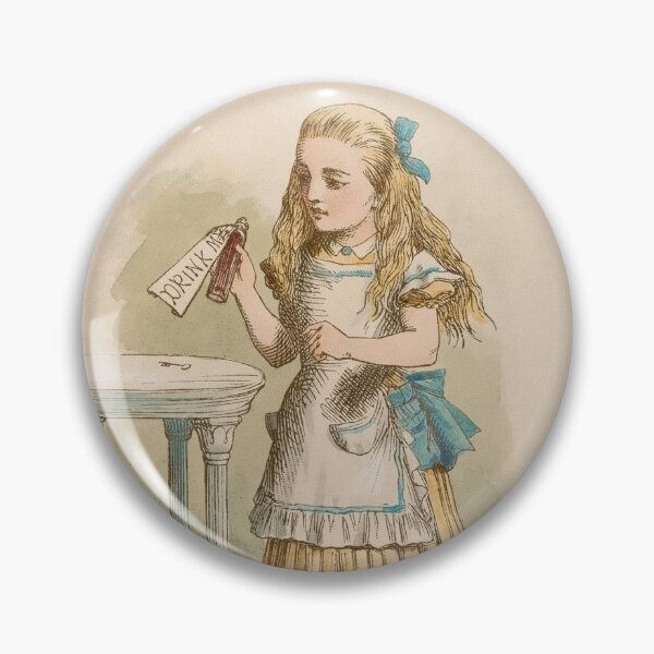 Item preview, Alice and the Bottle, how she grew tall, 1865 designed and sold by ebrawne.