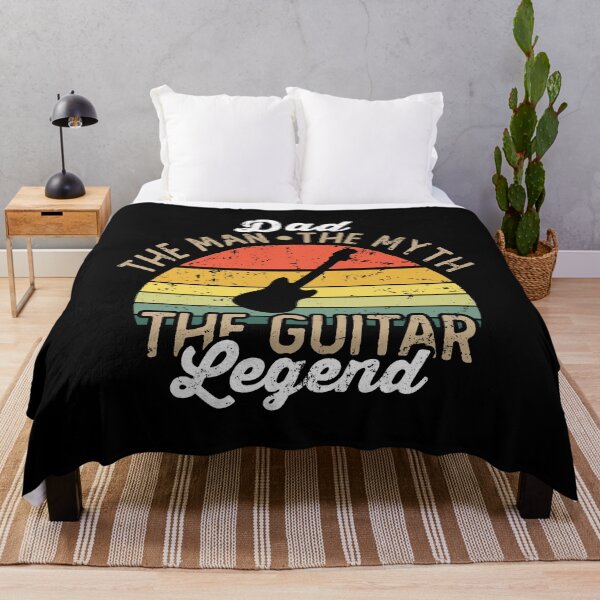 Item preview, Dad The man The myth The guitar LEGEND designed and sold by noahs-shop.