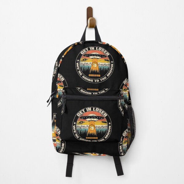 Item preview, Get In Loser We're Going To The Moon Dogecoin Funny designed and sold by Bitcoin-Fashion.