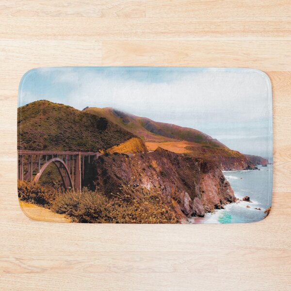 Item preview, At Bixby Creek Bridge, Big Sur, Highway 1, California, USA with ocean view designed and sold by Mrvell.