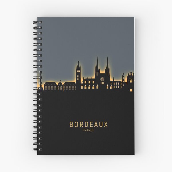 Item preview, Bordeaux France Skyline designed and sold by ArtPrints.