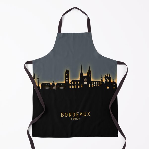 Item preview, Bordeaux France Skyline designed and sold by ArtPrints.