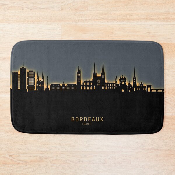 Item preview, Bordeaux France Skyline designed and sold by ArtPrints.
