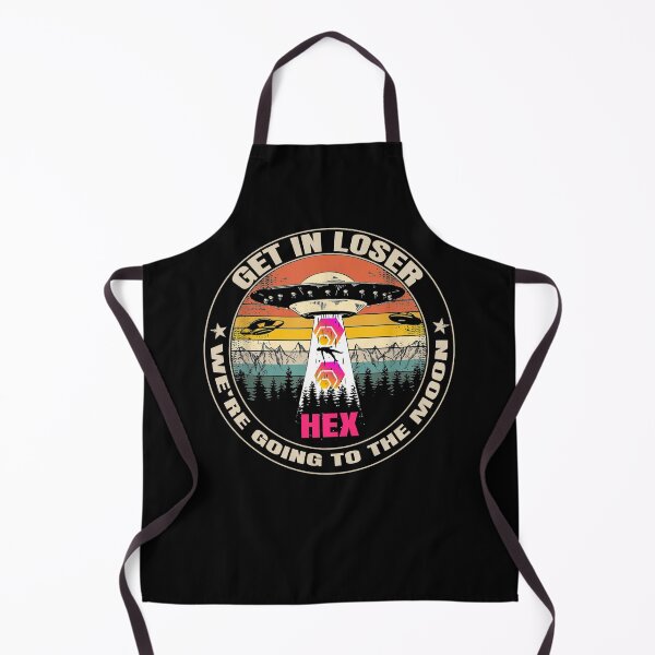 Item preview, Get In Loser We're Going To The Moon HEX Funny designed and sold by Bitcoin-Fashion.