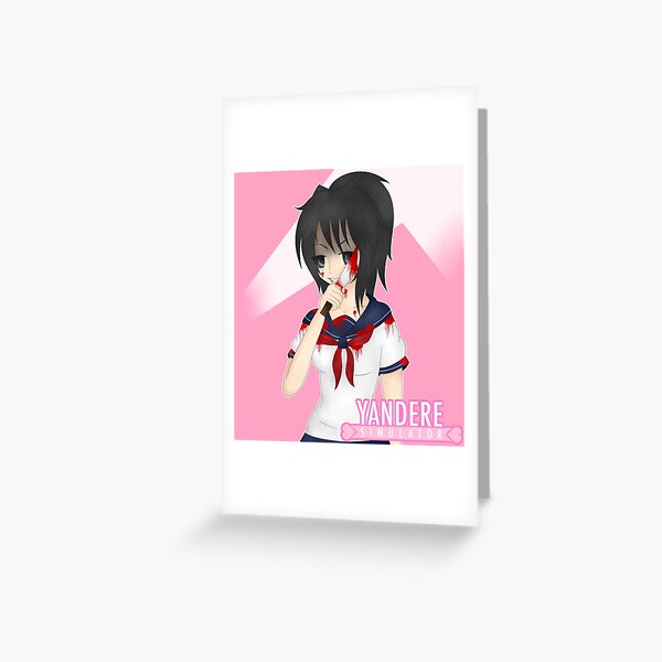 Yandere Simulator- Osana Najimi Greeting Card for Sale by Sparkese