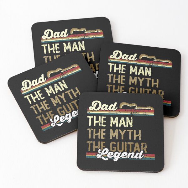 Item preview, Dad The man The myth The guitar LEGEND designed and sold by noahs-shop.