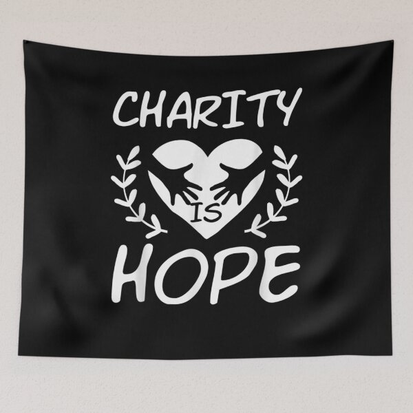 Item preview, Cool Charity Is Hope Volunteering Volunteers Gift  designed and sold by aguilaro.