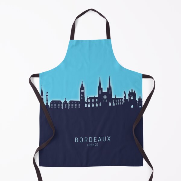 Item preview, Bordeaux France Skyline designed and sold by ArtPrints.