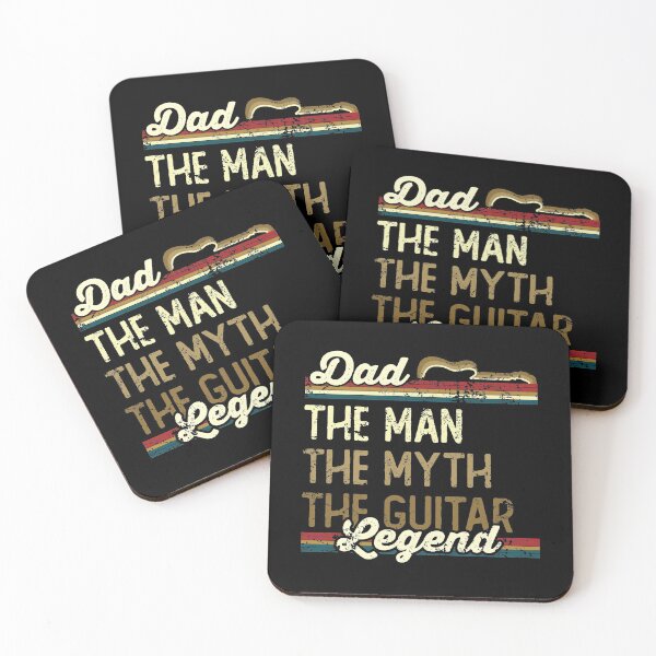 Item preview, Dad The man The myth The guitar LEGEND designed and sold by noahs-shop.
