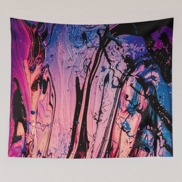 Item preview, Hydro Dipped Cotton Candy Swirl 2 of 5 designed and sold by ArtRoomOregon.