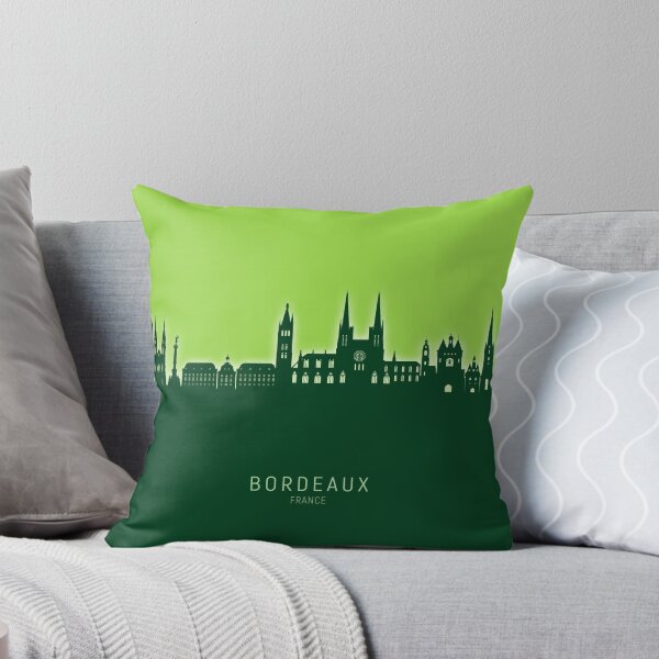 Artikelvorschau, Bordeaux France Skyline entworfen und verkauft von ArtPrints.