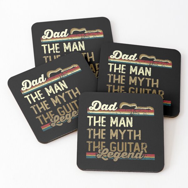 Item preview, Dad The man The myth The guitar LEGEND designed and sold by noahs-shop.