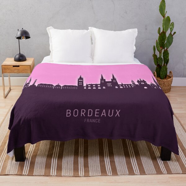 Item preview, Bordeaux France Skyline designed and sold by ArtPrints.