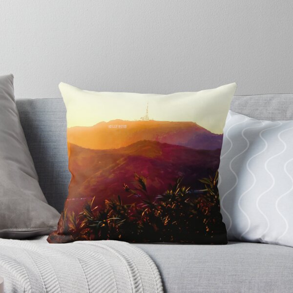 Item preview, sunset sky at Hollywood Sign, Los Angeles, California, USA designed and sold by Mrvell.