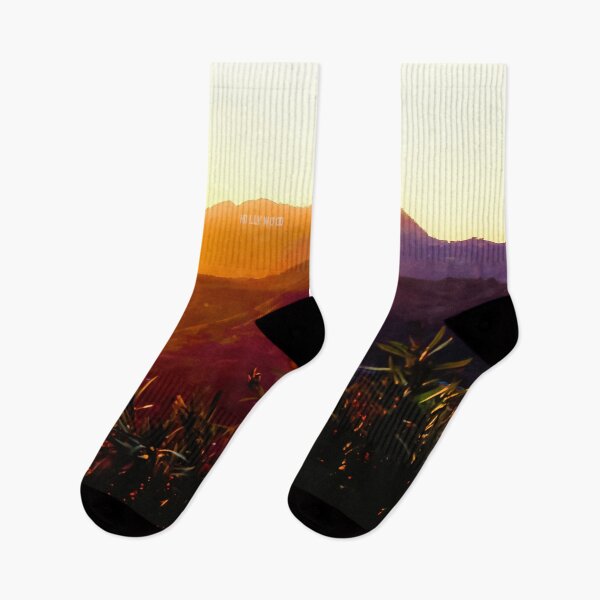 Item preview, sunset sky at Hollywood Sign, Los Angeles, California, USA designed and sold by Mrvell.