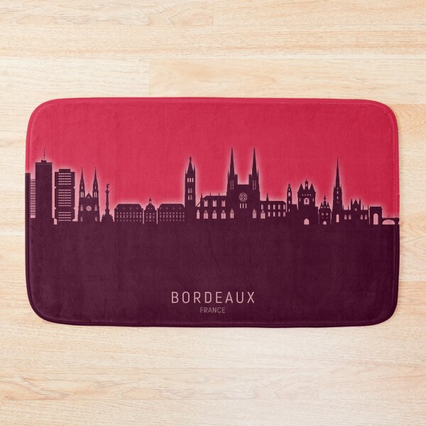 Item preview, Bordeaux France Skyline designed and sold by ArtPrints.
