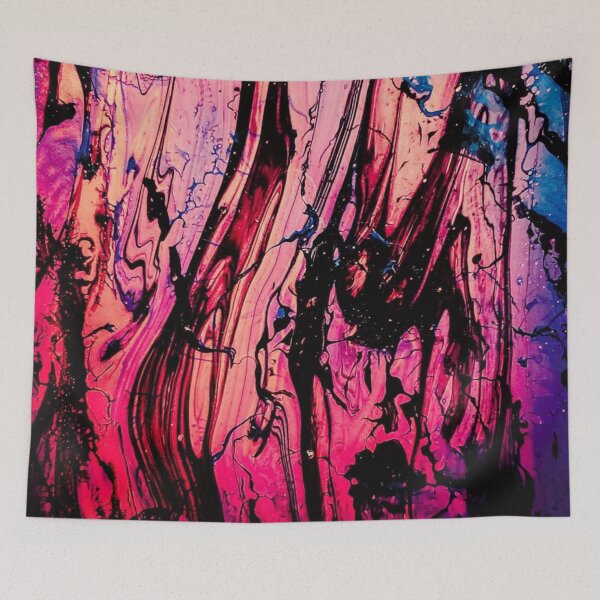 Item preview, Hydro Dipped Cotton Candy Swirl 3 of 5 designed and sold by ArtRoomOregon.