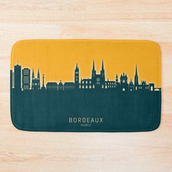 Item preview, Bordeaux France Skyline designed and sold by ArtPrints.