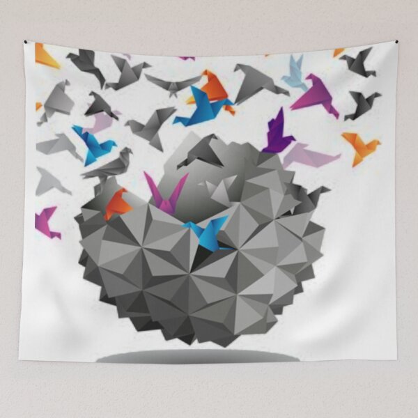 Item preview, Trapism crystal globe with birds designed and sold by Drawartista.