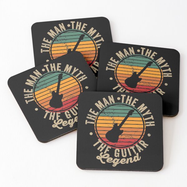 Item preview, Dad The man The myth The guitar LEGEND designed and sold by noahs-shop.