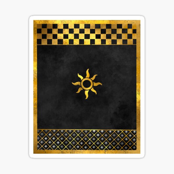 "Nilfgaard Emblem" Sticker by WhiteCatArt | Redbubble