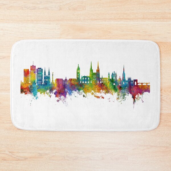 Item preview, Bordeaux France Skyline designed and sold by ArtPrints.