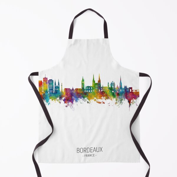 Item preview, Bordeaux France Skyline designed and sold by ArtPrints.
